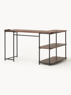 Scrivania angolare in legno Renee
