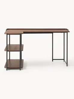 Scrivania angolare in legno Renee