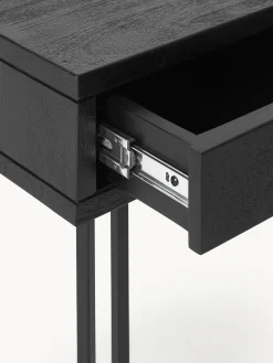 Scrivania in legno di mango con cassetti Luca