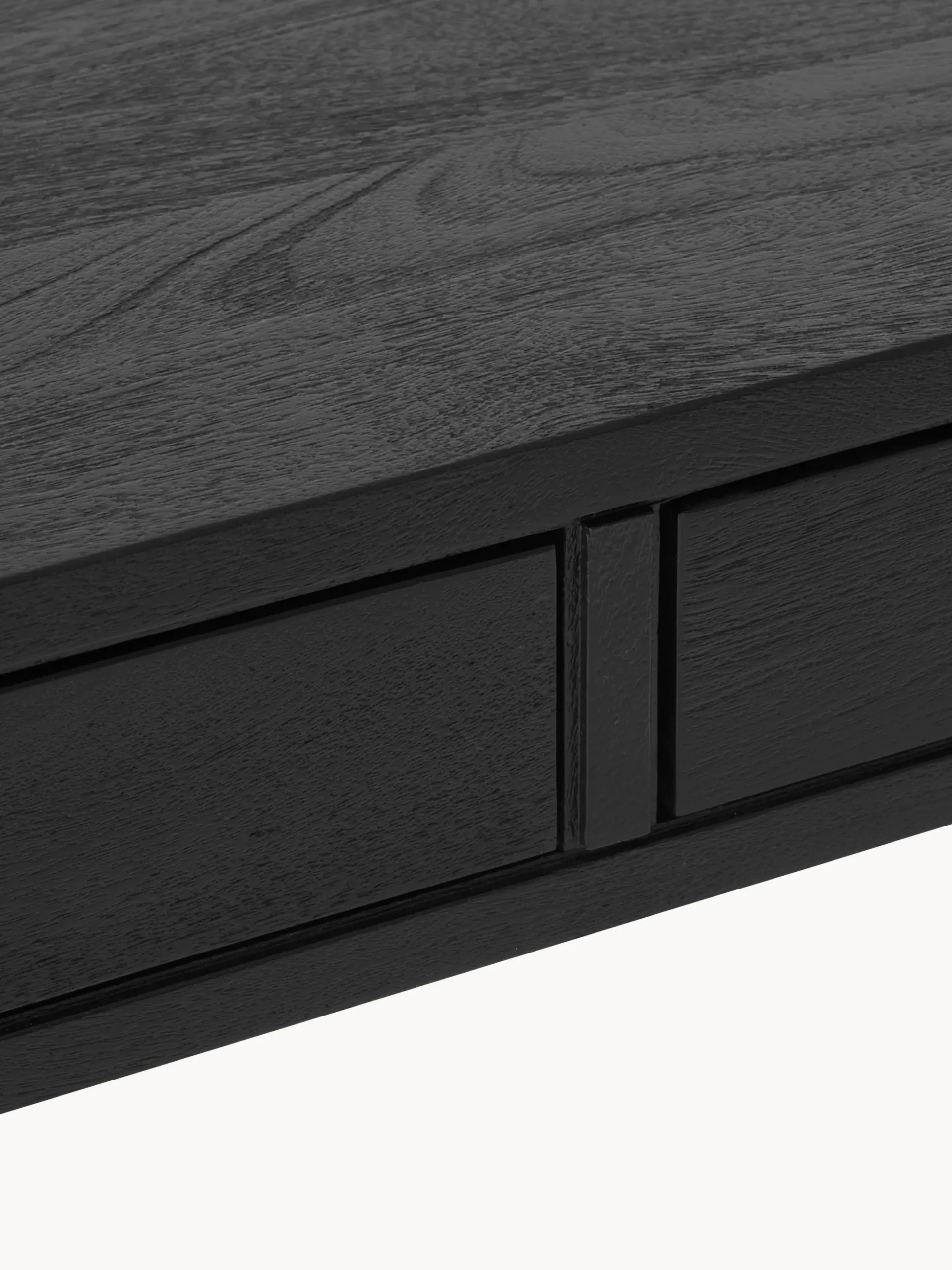 Scrivania in legno di mango con cassetti Luca