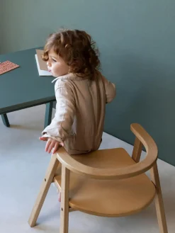 Scrivania per bambini in legno di faggio Growing Green