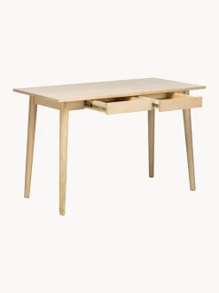 Scrivania stretta in legno Marte
