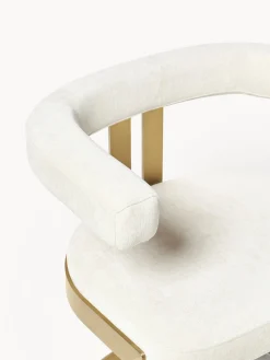 Sedia cantilever imbottita Gianni