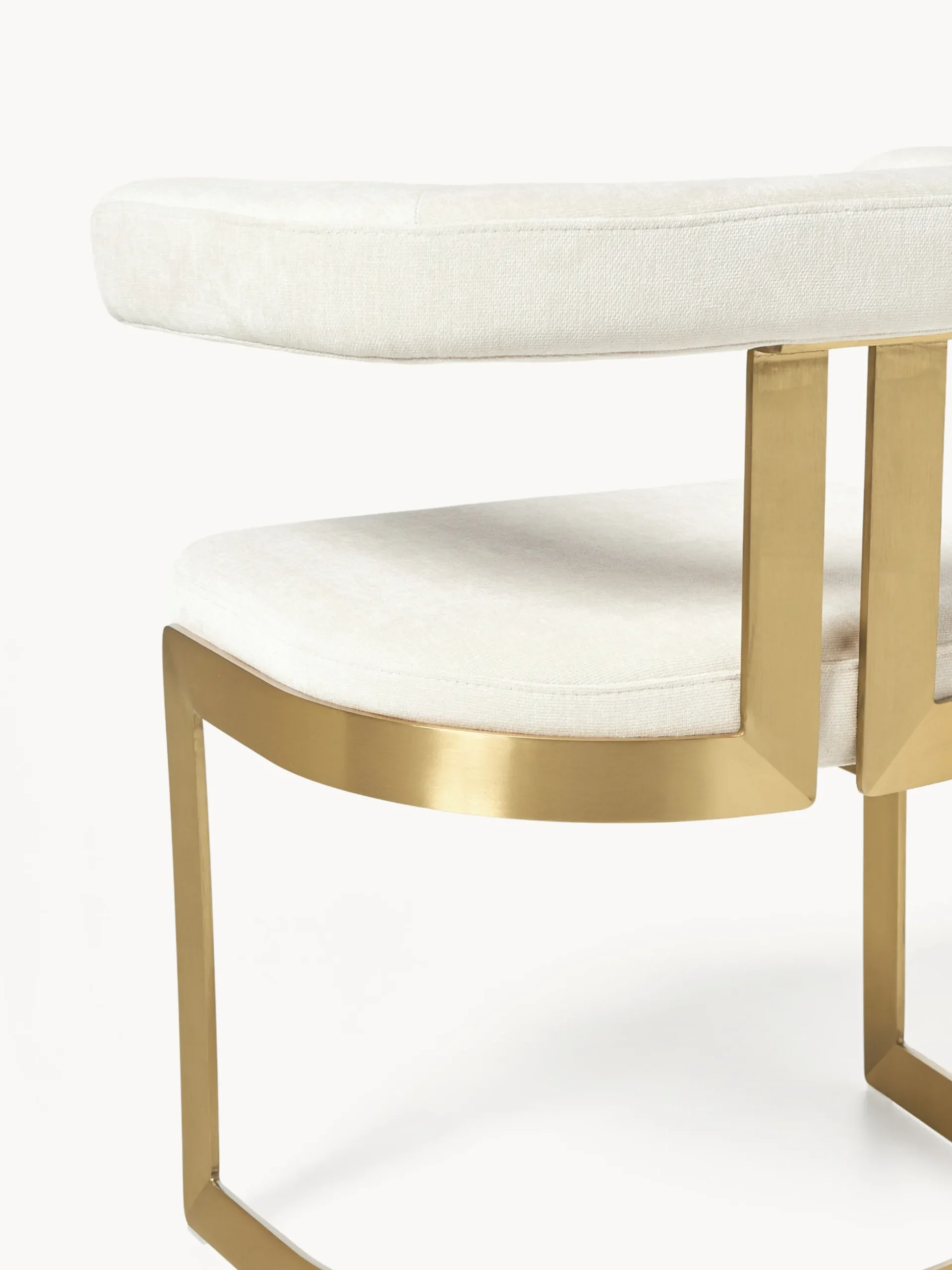 Sedia cantilever imbottita Gianni