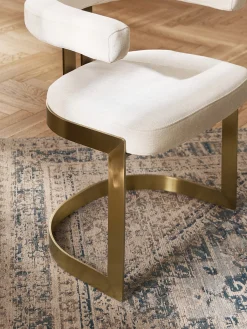 Sedia cantilever imbottita Gianni