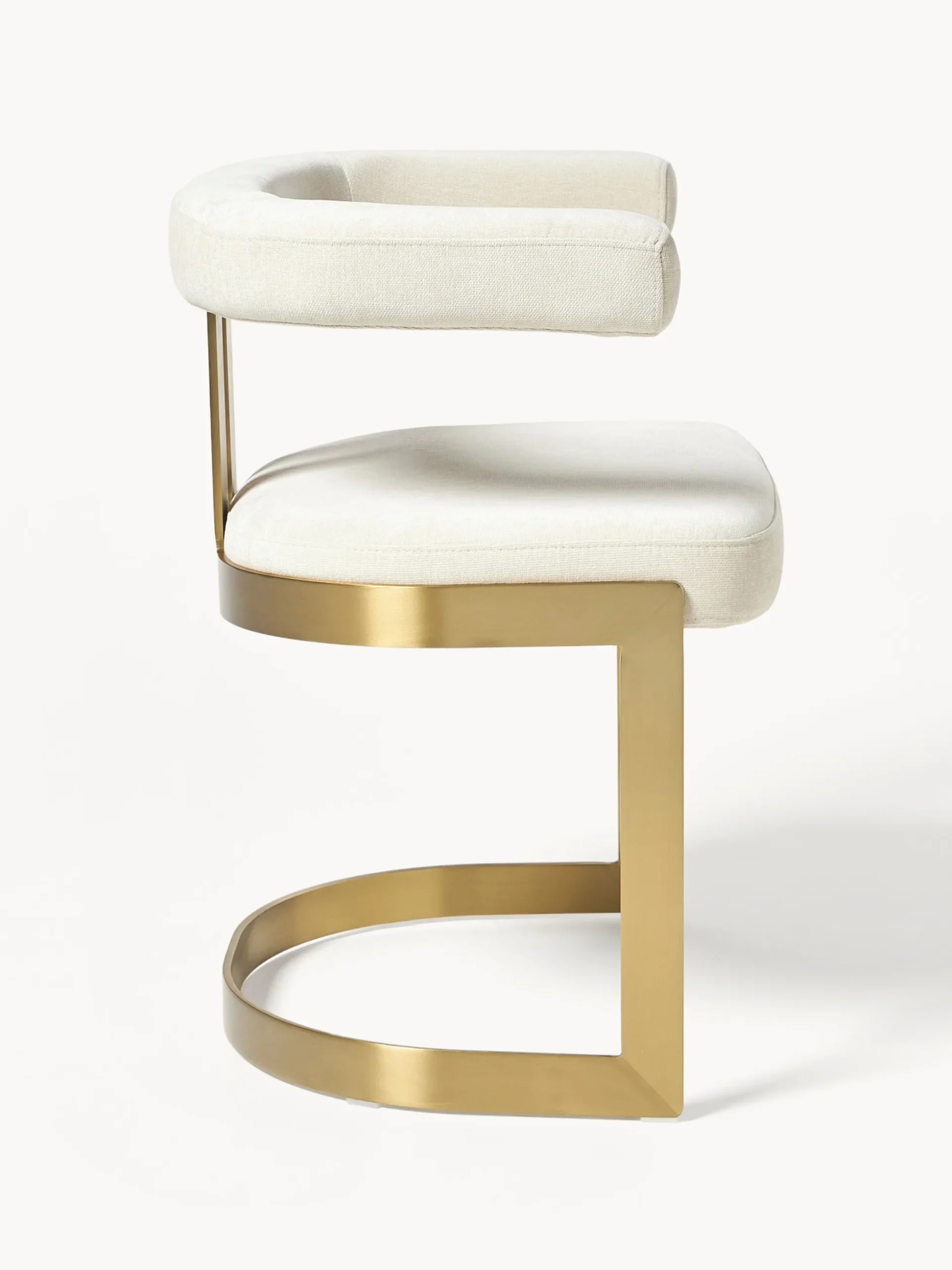 Sedia cantilever imbottita Gianni