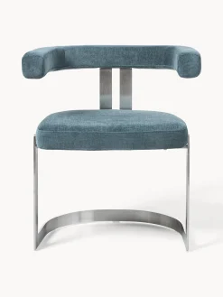 Sedia cantilever imbottita Gianni