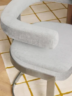 Sedia cantilever imbottita Gianni