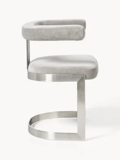 Sedia cantilever imbottita Gianni