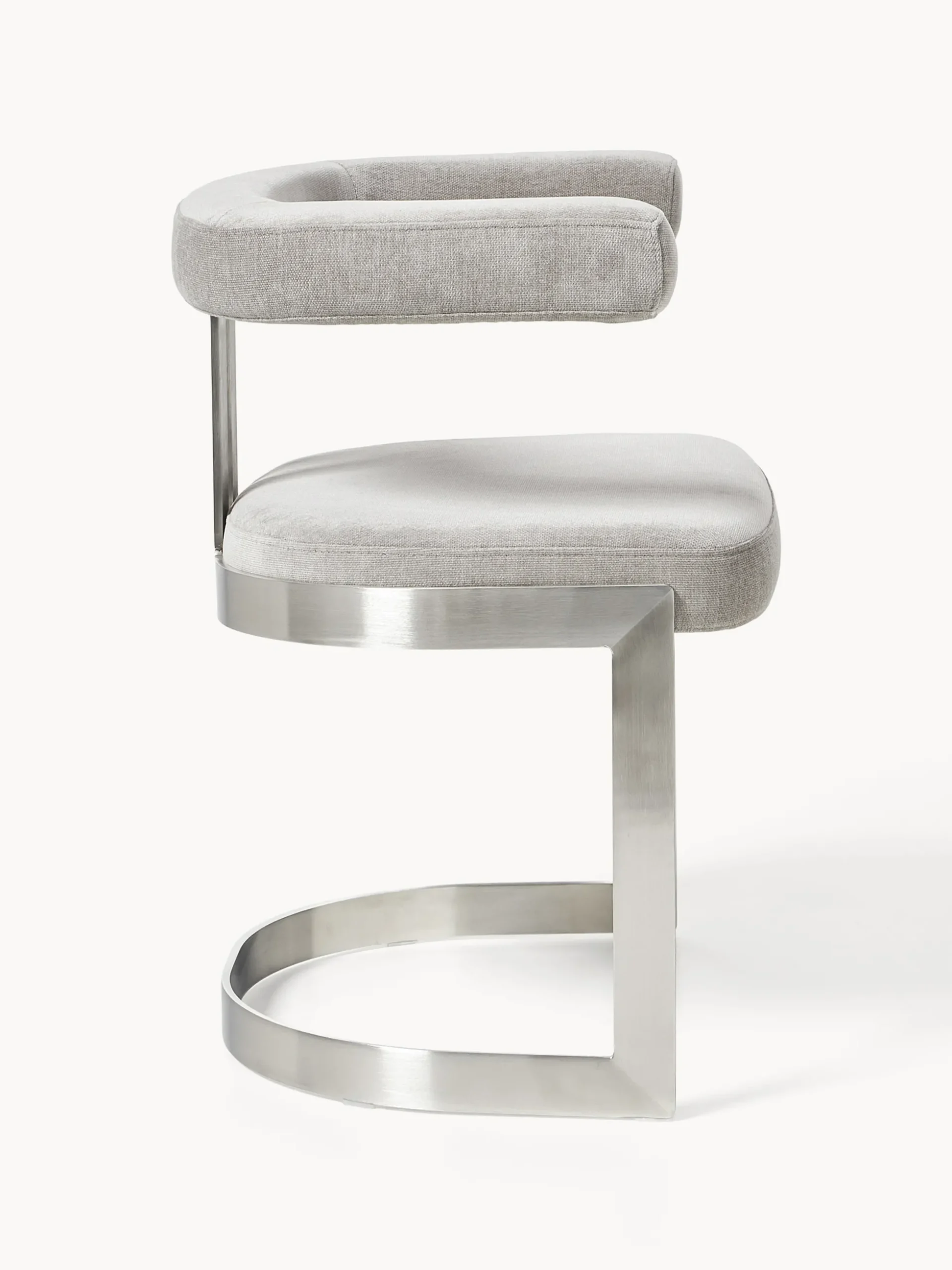 Sedia cantilever imbottita Gianni