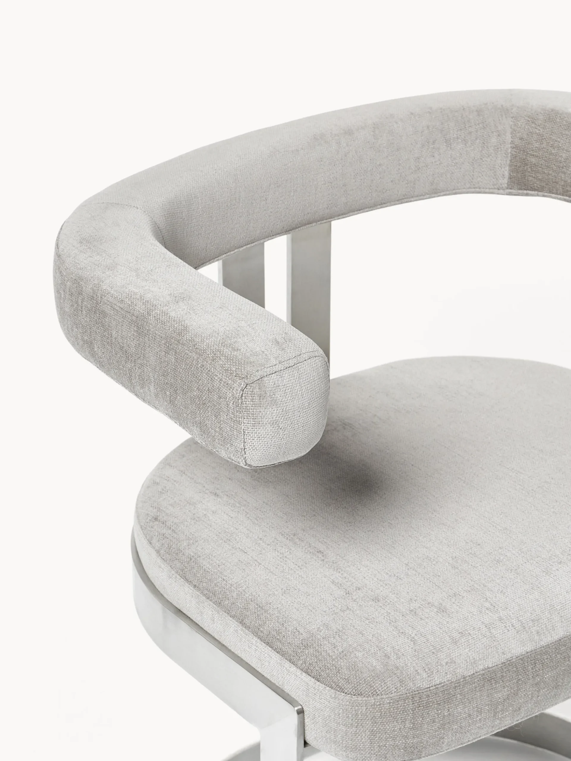 Sedia cantilever imbottita Gianni