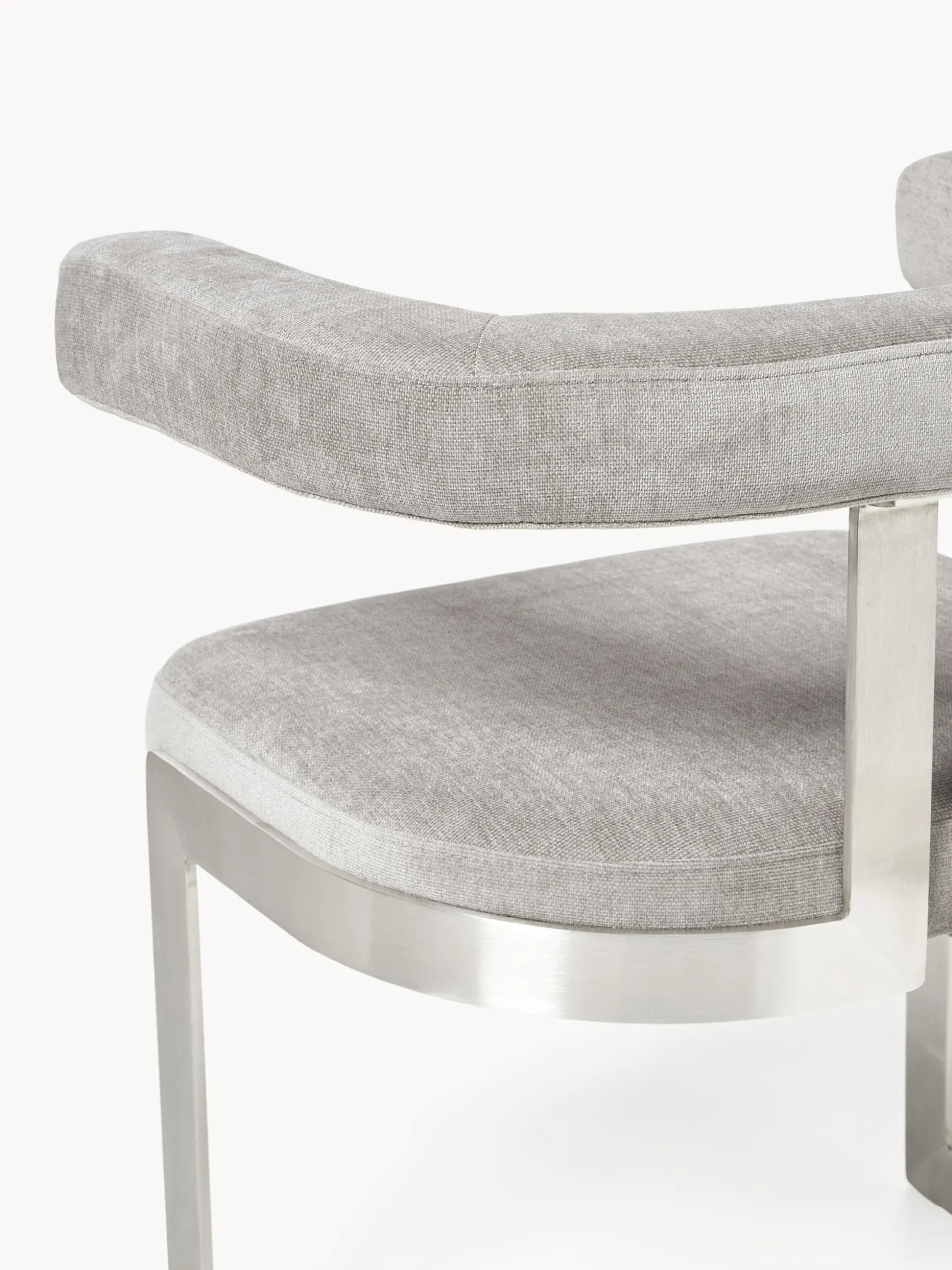 Sedia cantilever imbottita Gianni