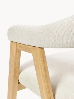 Sedia con braccioli con imbottitura Nik