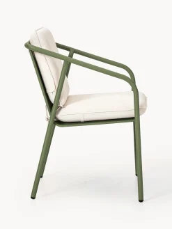 Sedia con braccioli da giardino Caio