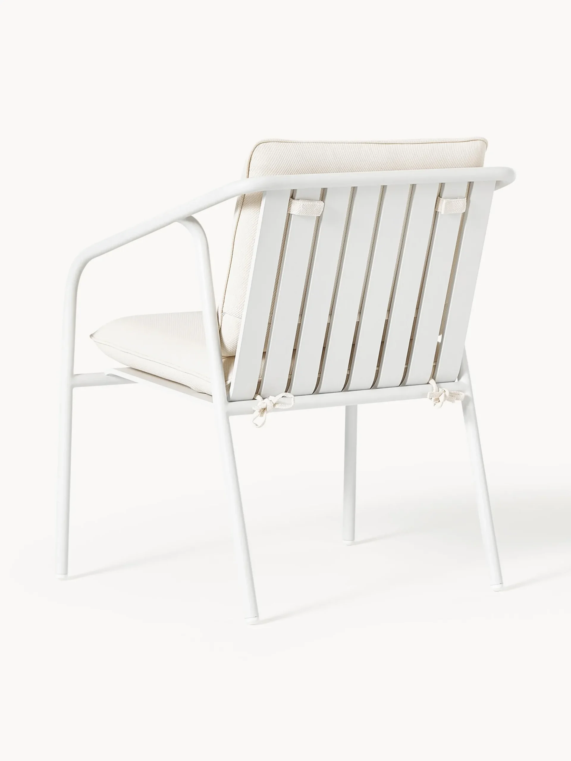 Sedia con braccioli da giardino Caio