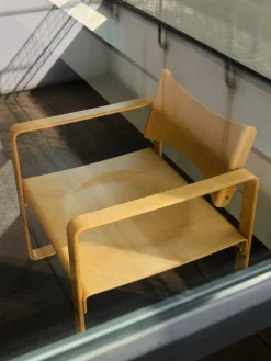Sedia con braccioli da pranzo Series 270 F, Design Verner Panton