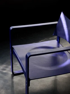 Sedia con braccioli da pranzo Series 270 F, Design Verner Panton
