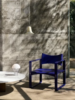 Sedia con braccioli da pranzo Series 270 F, Design Verner Panton
