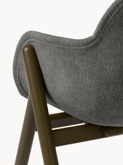 Sedia con braccioli imbottita Carmi