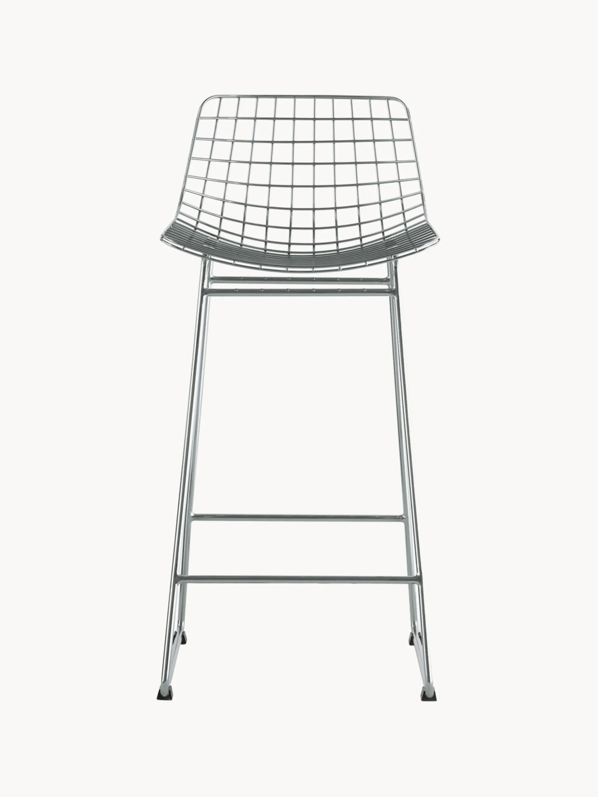 Sedia da bar in metallo Wire