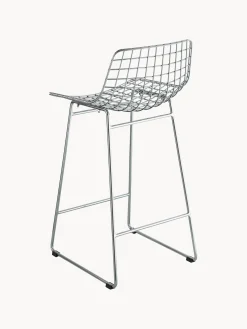 Sedia da bar in metallo Wire