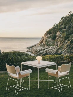 Sedia da giardino con braccioli Tropique
