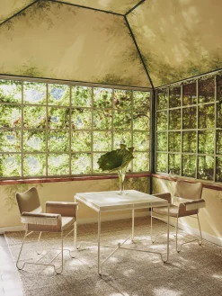 Sedia da giardino con braccioli Tropique