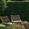 Sedia da giardino con cuscino Alatna