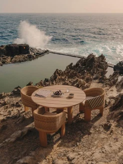 Sedia da giardino in legno di eucalipto Xoriguer