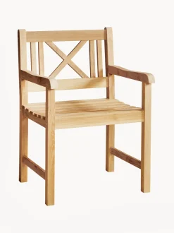 Sedia da giardino in legno di teak Rosenborg