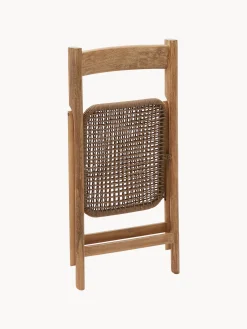 Sedia da giardino pieghevole in legno di acacia Dandara