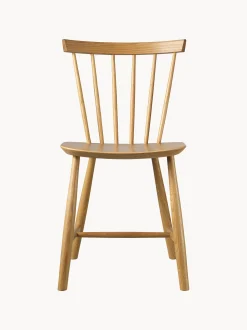 Sedia da pranzo in legno di faggio fatta a mano J46