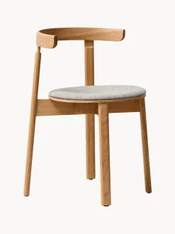 Sedia da pranzo in legno Lunar