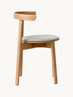 Sedia da pranzo in legno Lunar