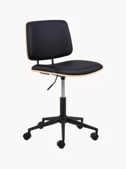 Sedia da scrivania girevole in similpelle Owen, regolabile in altezza