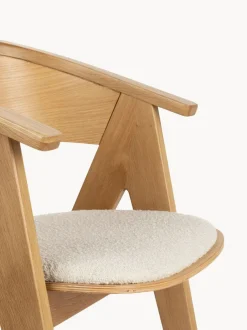 Sedia imbottita con braccioli NDSM