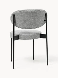 Sedia imbottita in lana Series 430, design Verner Panton