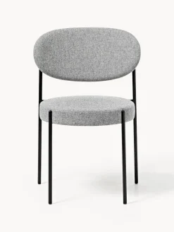 Sedia imbottita in lana Series 430, design Verner Panton