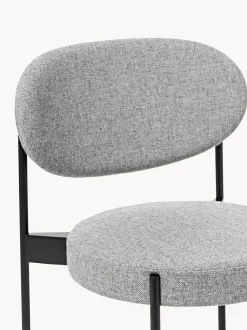 Sedia imbottita in lana Series 430, design Verner Panton