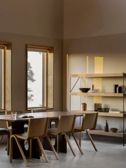 Sedia in legno con cuscino Ready Dining