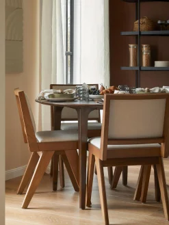 Sedia in legno con imbottitura Sissi