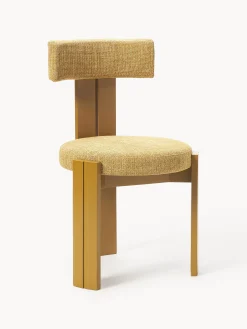 Sedia in legno con imbottitura Katya
