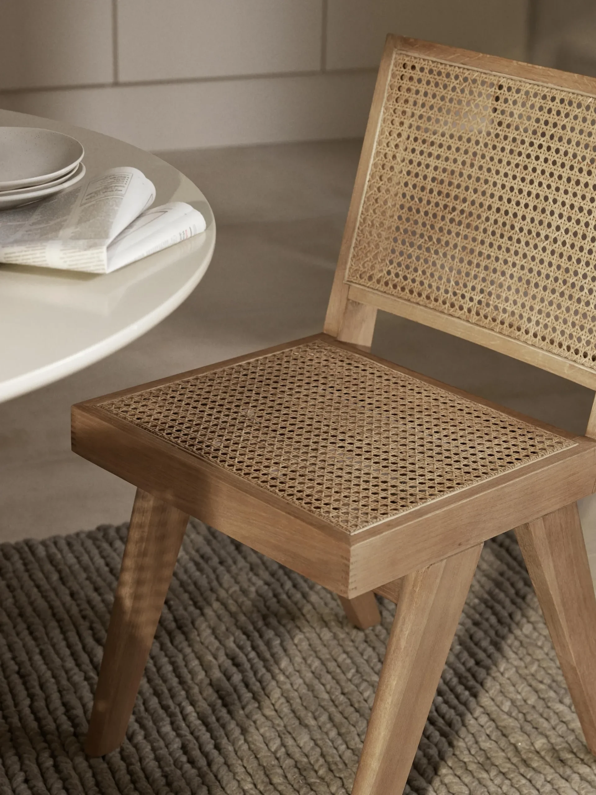 Sedia in legno con intreccio viennese Sissi