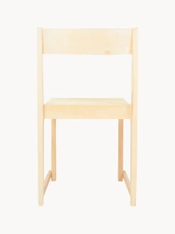 Sedia in legno di betulla 01