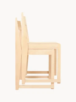 Sedia in legno di betulla 01