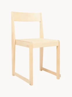 Sedia in legno di betulla 01
