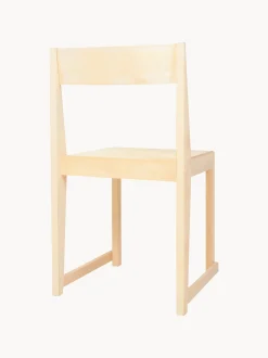 Sedia in legno di betulla 01