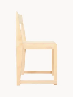 Sedia in legno di betulla 01
