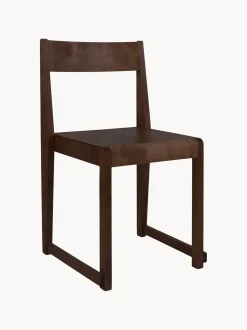 Sedia in legno di betulla 01