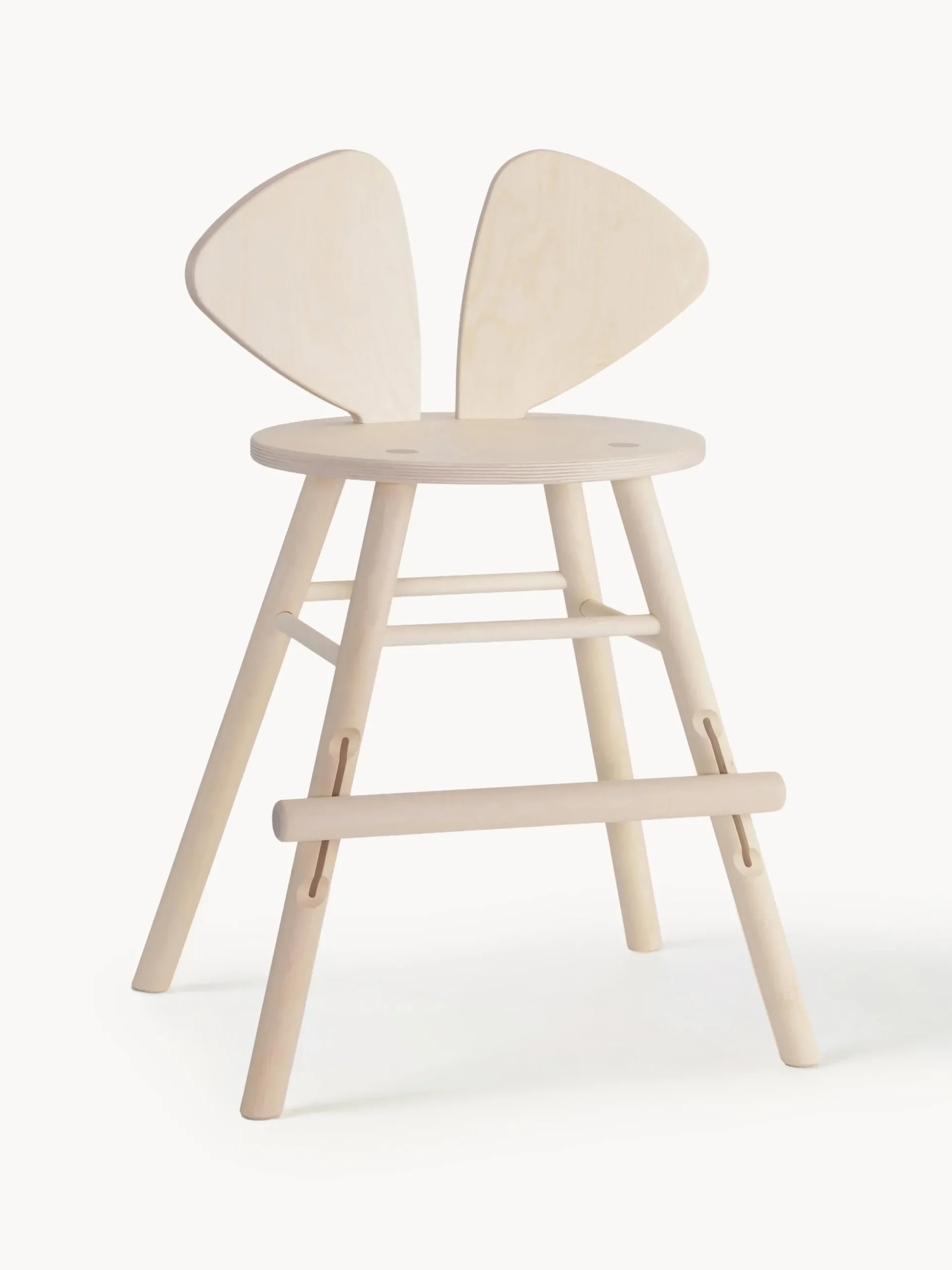 Sedia per bambini in legno Mouse Junior